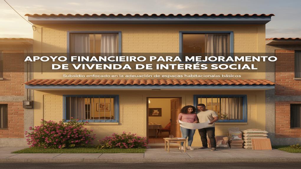Apoyo Financiero para Mejoramiento de Vivienda de Interés Social: subsidio enfocado en la adecuación de espacios habitacionales básicos