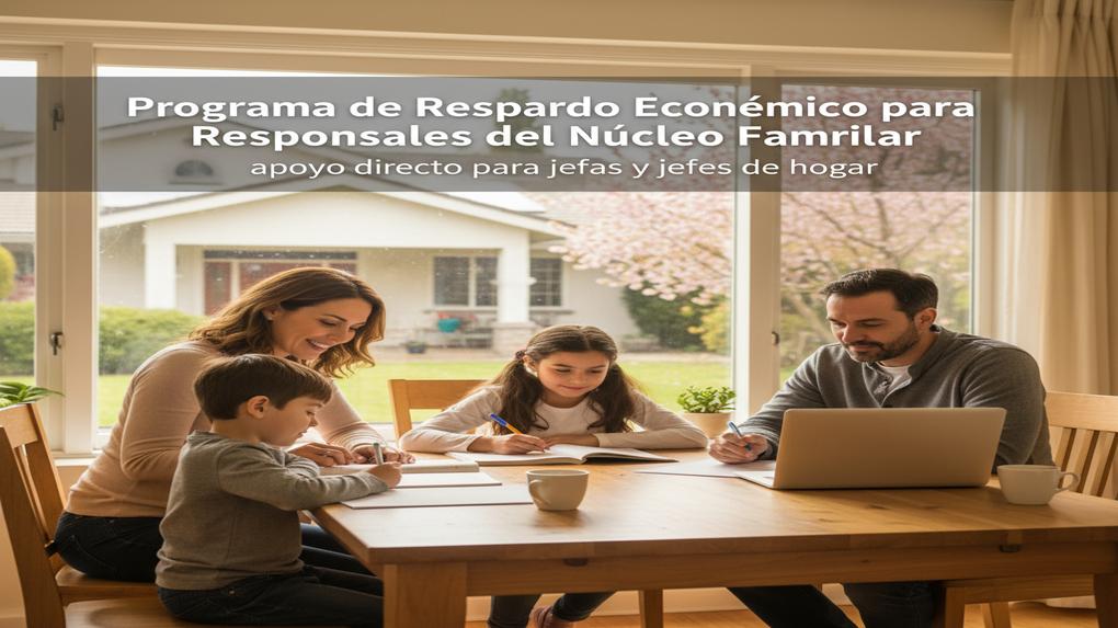 Programa de Respaldo Económico para Responsables del Núcleo Familiar: apoyo directo para jefas y jefes de hogar