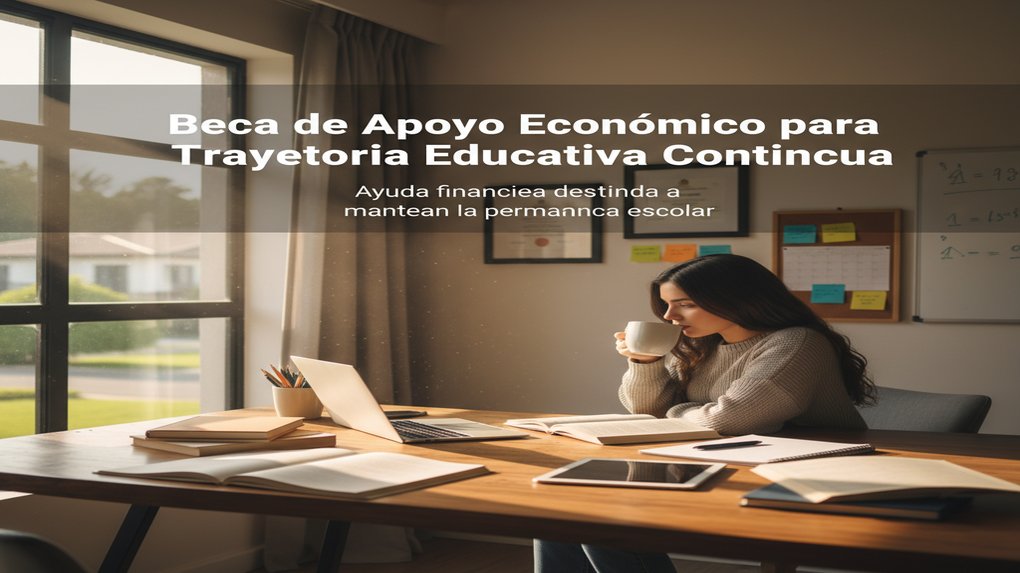 Beca de Apoyo Económico para Trayectoria Educativa Continua: ayuda financiera destinada a mantener la permanencia escolar