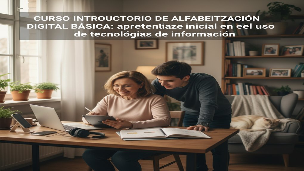 Curso Introductorio de Alfabetización Digital Básica: aprendizaje inicial en el uso de tecnologías de la información