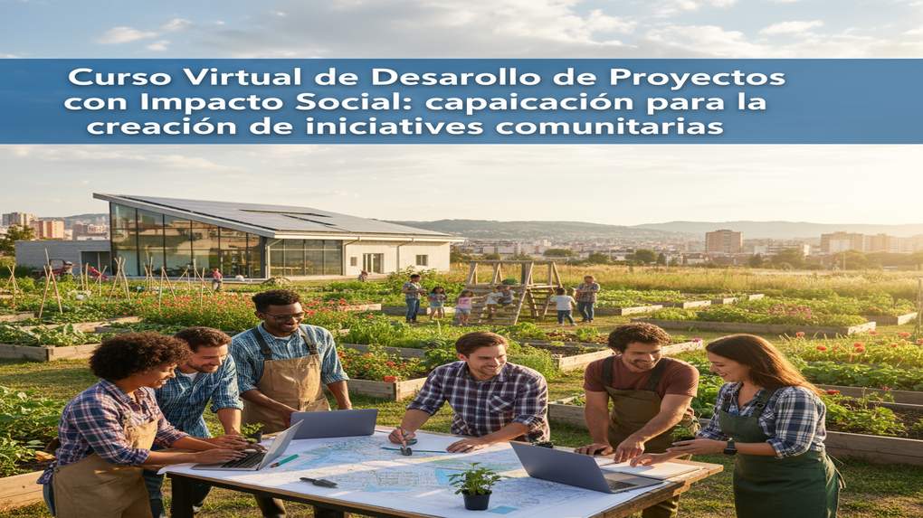 Curso Virtual de Desarrollo de Proyectos con Impacto Social: capacitación para la creación de iniciativas comunitarias