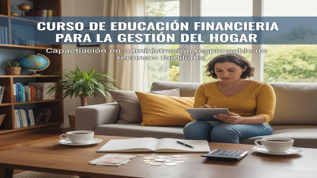 Curso de Educación Financiera para la Gestión del Hogar: capacitación en administración responsable de recursos familiares